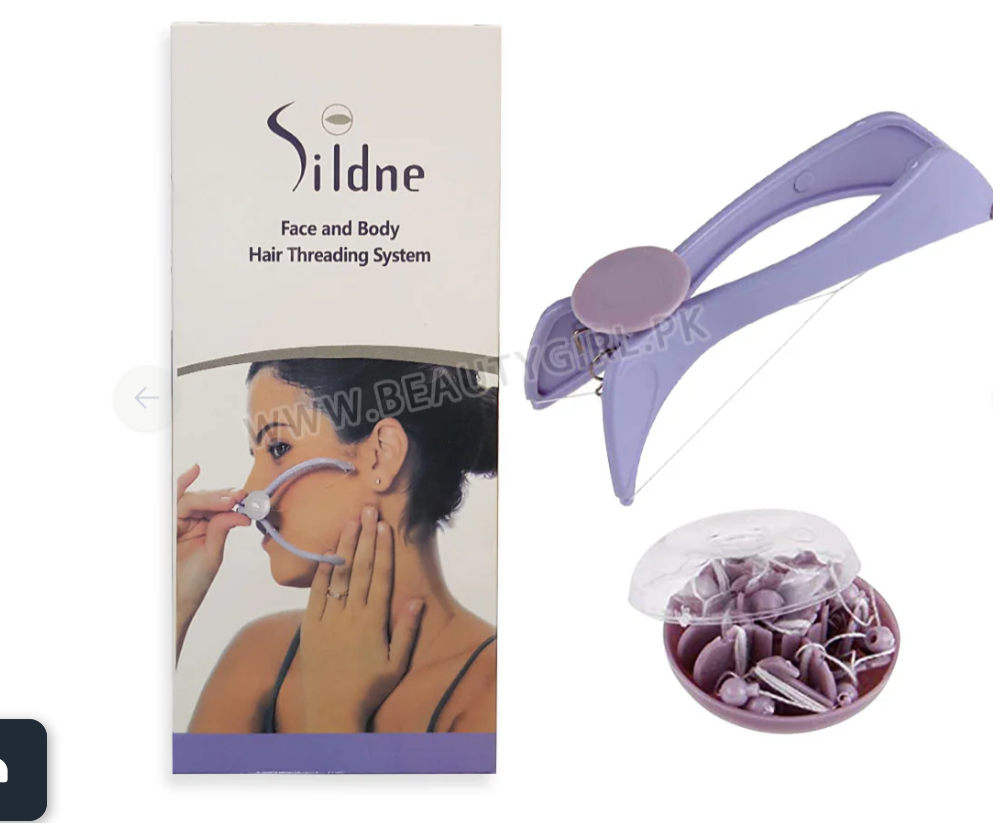 Sildne Facial Body Hair Threading Removal Epilator System