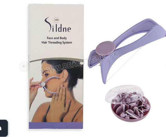 Sildne Facial Body Hair Threading Removal Epilator System