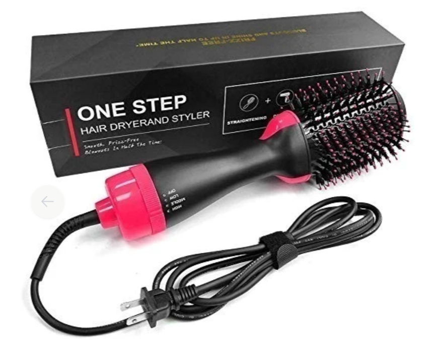 One Step Hot Air Brush (Dryer + Straightener)
