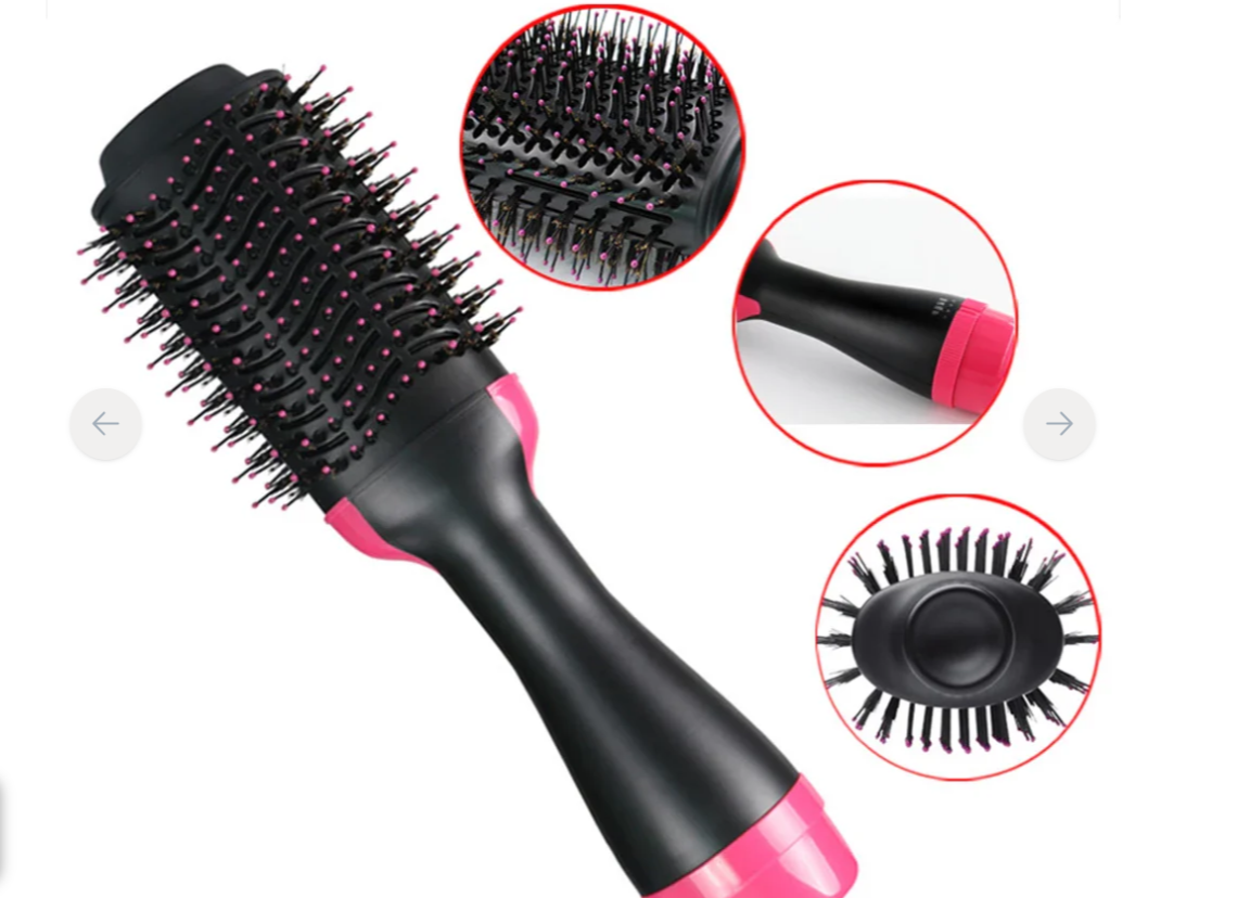 One Step Hot Air Brush (Dryer + Straightener)