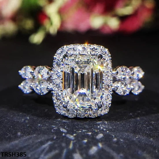 Diamond Imitation Ring