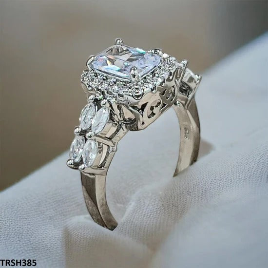 Diamond Imitation Ring